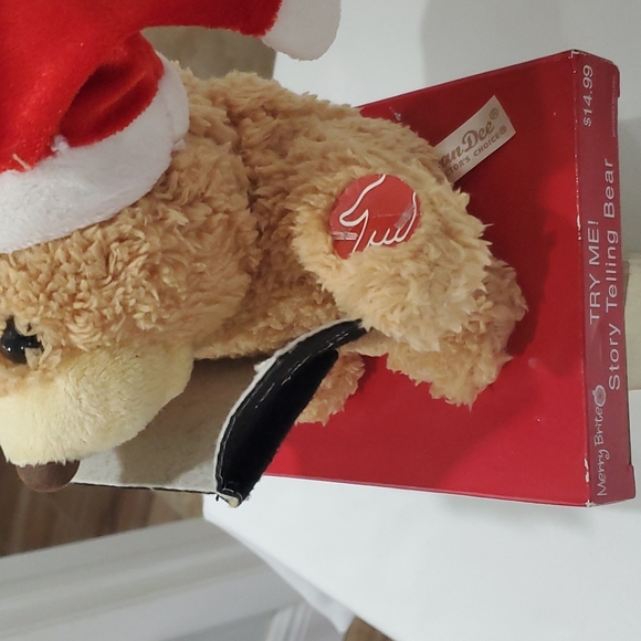 CHRISTMAS BEAR TELLS THE STORY NIGHT BEFORE CHRISTMAS - Picture 4 of 7